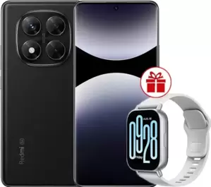 Redmi Note 14 Pro 5G 12GB/256GB международная версия (черный) + умные часы Xiaomi Redmi Watch 5 Active (серебристый) по акции фото