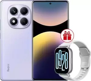 Redmi Note 14 Pro 8GB/256GB международная версия (фиолетовый) + умные часы Xiaomi Redmi Watch 5 Active (серебристый) по акции фото