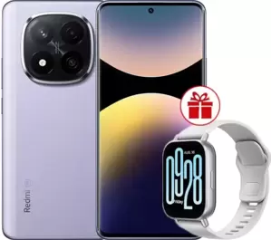 Redmi Note 14 Pro+ 5G 12GB/512GB международная версия (фиолетовый) + умные часы Xiaomi Redmi Watch 5 Active (серебристый) по акции фото