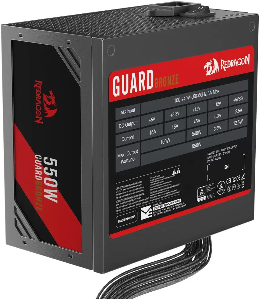 Блок питания Redragon Guard 550W GC-GU01 фото