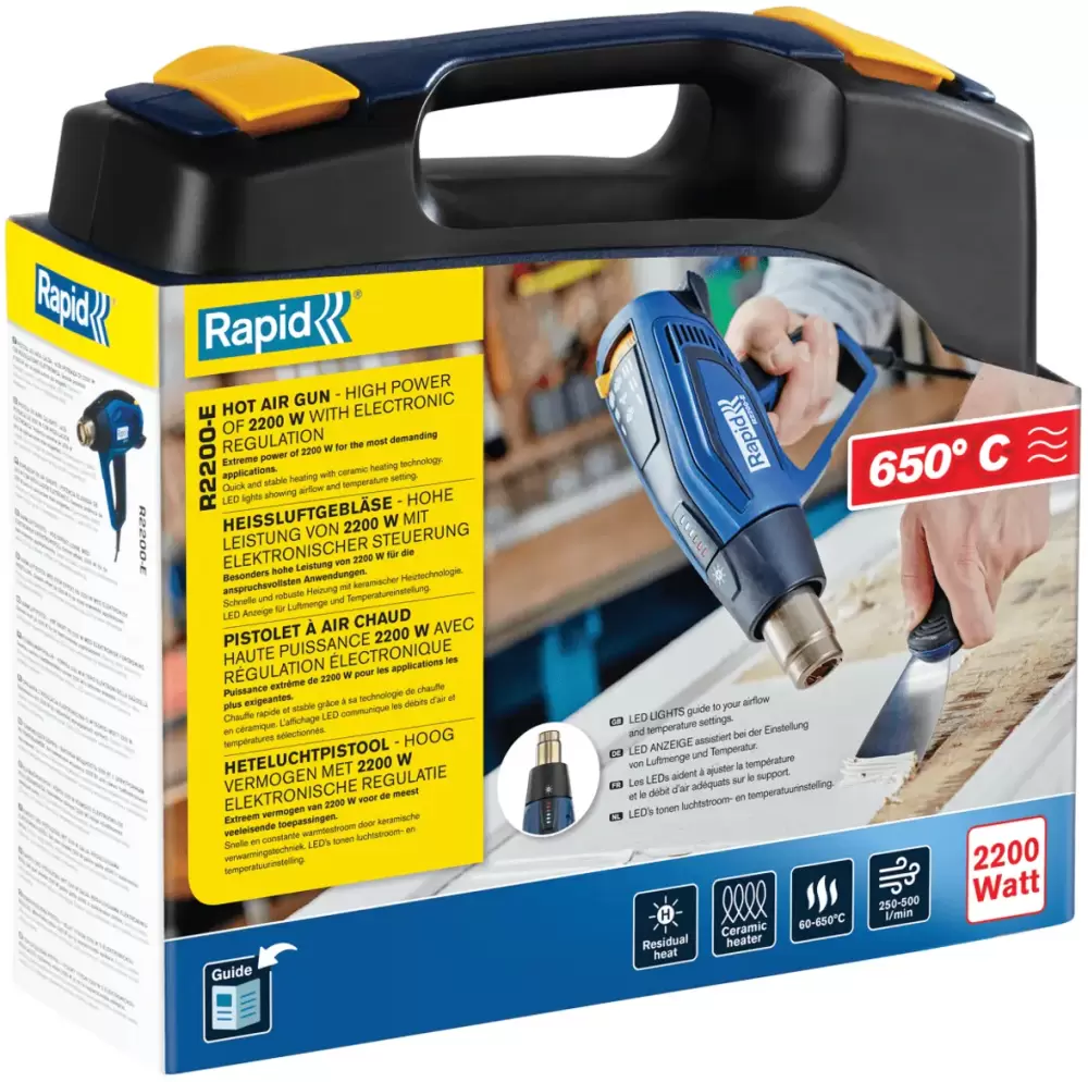 Промышленный фен Rapid R2200-E фото 5