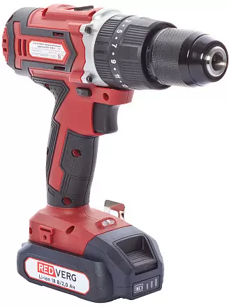 Дрель-шуруповерт RedVerg RD-IS18/U фото