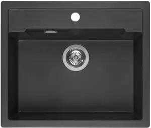 Кухонная мойка Reginox Amsterdam 54 Tapwing Black Silvery фото