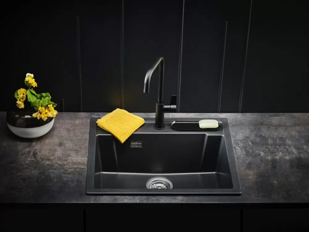 Кухонная мойка Reginox Amsterdam 54 Tapwing Grey Silvery фото