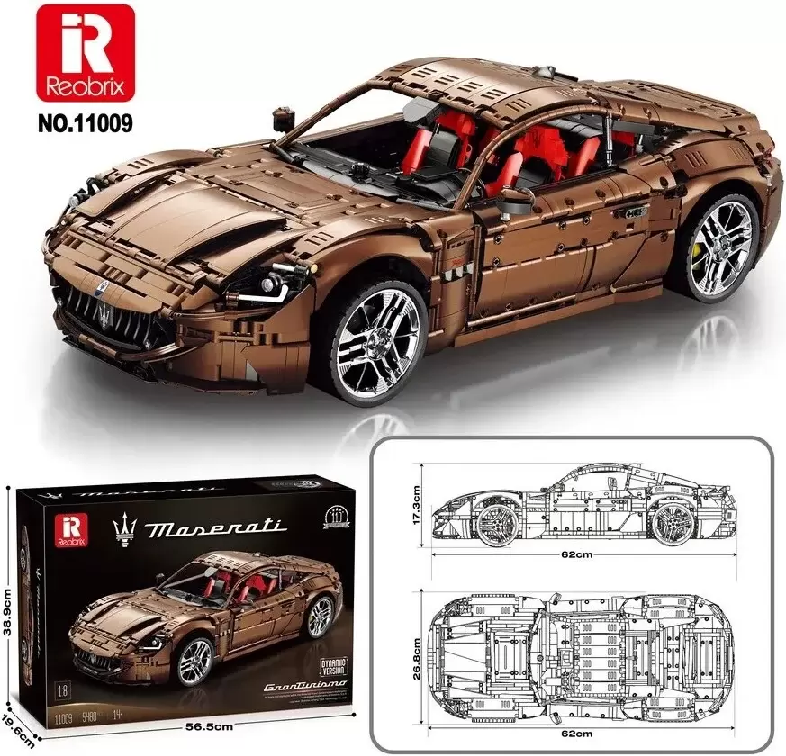 Конструктор Reobrix Maserati GranTurismo 11009 фото 2