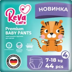 Подгузники-трусики Reva Care Premium L (44 шт) фото