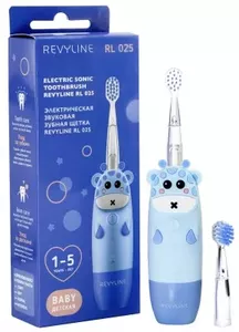 Электрическая зубная щетка Revyline RL 025 Baby (синий) фото