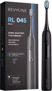 Электрическая зубная щетка Revyline RL 045 (черный) фото