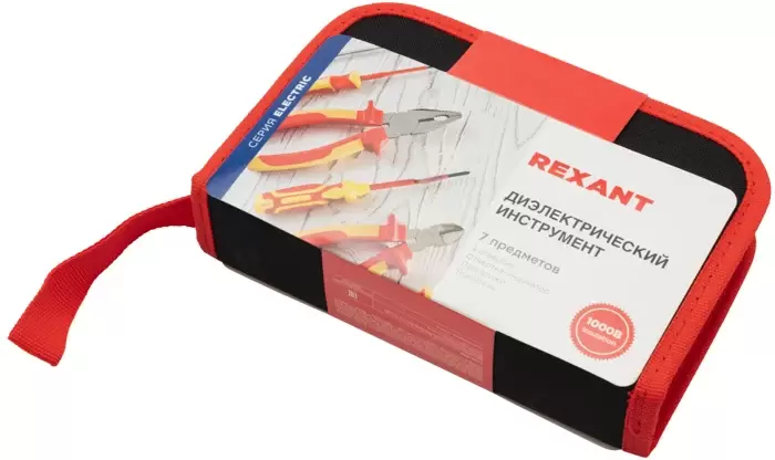 Набор диэлектрических инструментов Rexant 12-4691-3 (7 предметов) фото