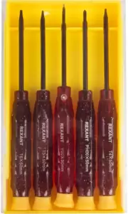 Набор отверток Rexant 12-4750 (5 предметов) фото