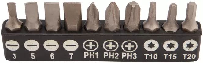 Набор головок и бит Rexant 12-6070 (17 предметов) фото