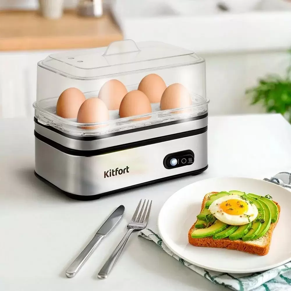 Яйцеварка Kitfort KT-6957 фото