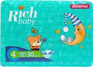 Подгузники Rich Baby Maxi 4 (30шт) фото