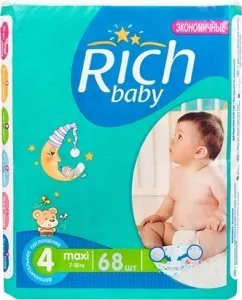 Подгузники Rich Baby Maxi 4 (68шт) фото