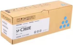 Картридж Ricoh SP C360E 408189 (циан)