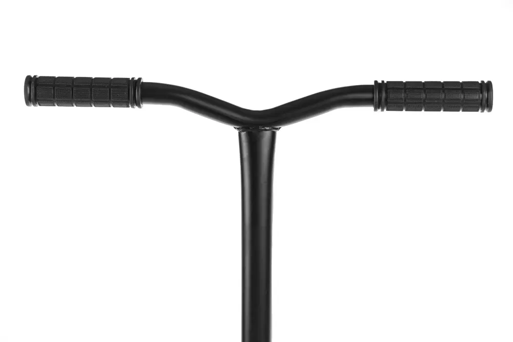 Трюковый самокат Ricos Blaze JL-301P (черный/граффити фиолетовый) фото