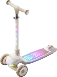 Трехколесный самокат Ricos Firefly JK-168 (бежевый) фото