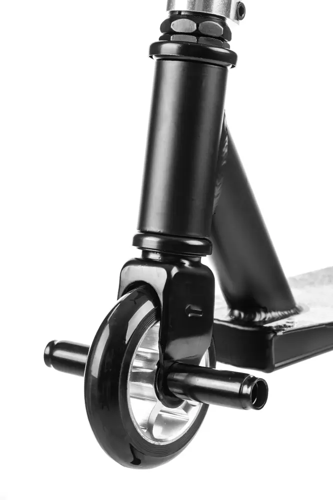 Трюковый самокат Ricos Flash JL-300A-4 (черный/серый) фото