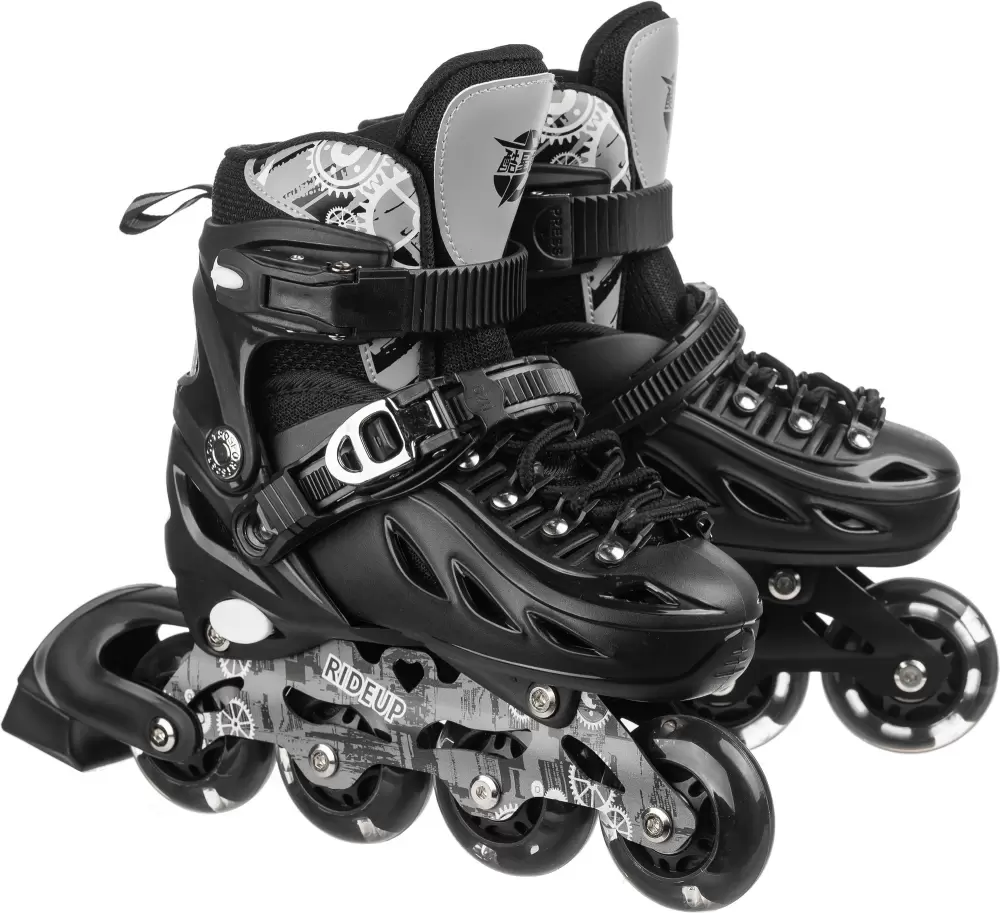 Роликовые коньки Ricos JSS8099-set S (черный) фото 5