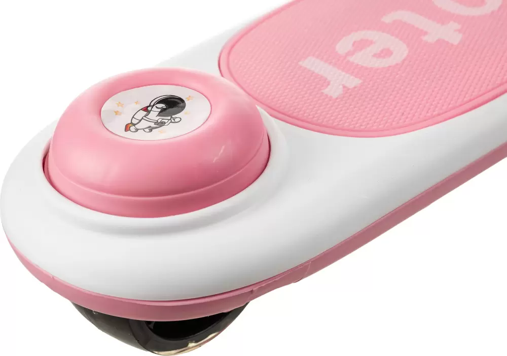 Трехколесный самокат Ricos LilStar JSCL668A (белый/розовый) фото