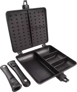 Сковорода-гриль двухсторонняя RidgeMonkey Connect Combi and Steamer Set фото