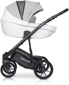 Универсальная коляска Riko Basic Pacco 3 в 1 (05, серый/белый) icon