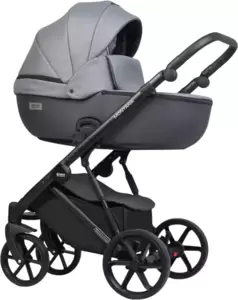 Детская универсальная коляска Riko Montana 3 в 1 Plus (40, графитовый/серый)