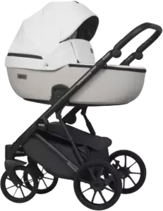 Детская универсальная коляска Riko Montana Ecco 2 в 1 (32, White/Light Silver)
