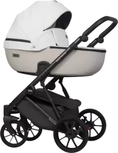 Детская универсальная коляска Riko Montana X Ecco 2 в 1 Basic (белый/светло-серый)