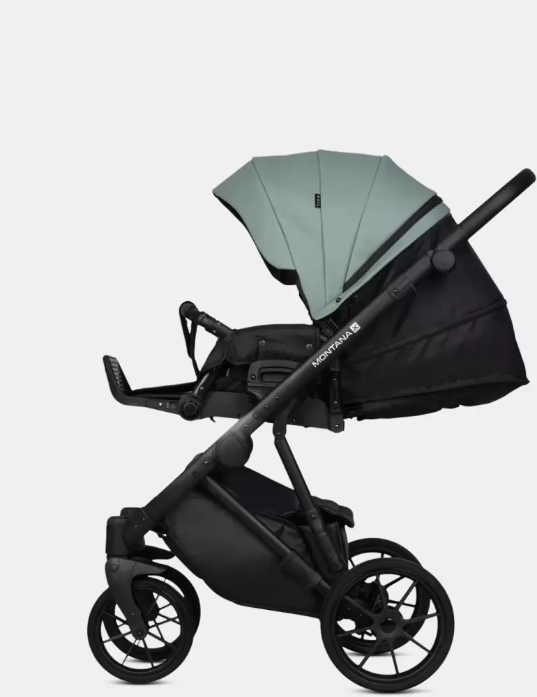 Детская универсальная коляска Riko Montana X Ecco 2 в 1 Basic 21 (зеленый) фото