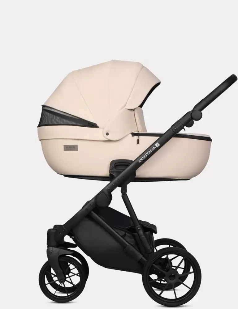 Детская универсальная коляска Riko Montana X Ecco 2 в 1 Basic 22 (бежевый) фото