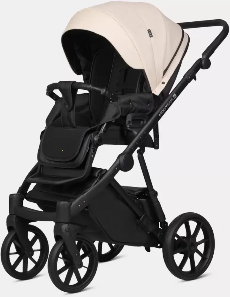 Детская универсальная коляска Riko Montana X Ecco 2 в 1 Basic 22 (бежевый) фото