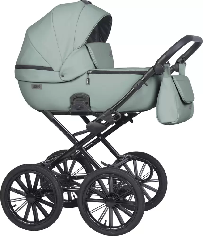 Детская универсальная коляска Riko Montana X Ecco Prestige 2 в 1 Basic 21 (зеленый) фото