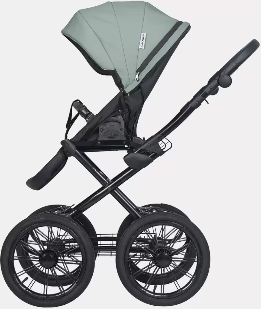 Детская универсальная коляска Riko Montana X Ecco Prestige 2 в 1 Basic 21 (зеленый) фото