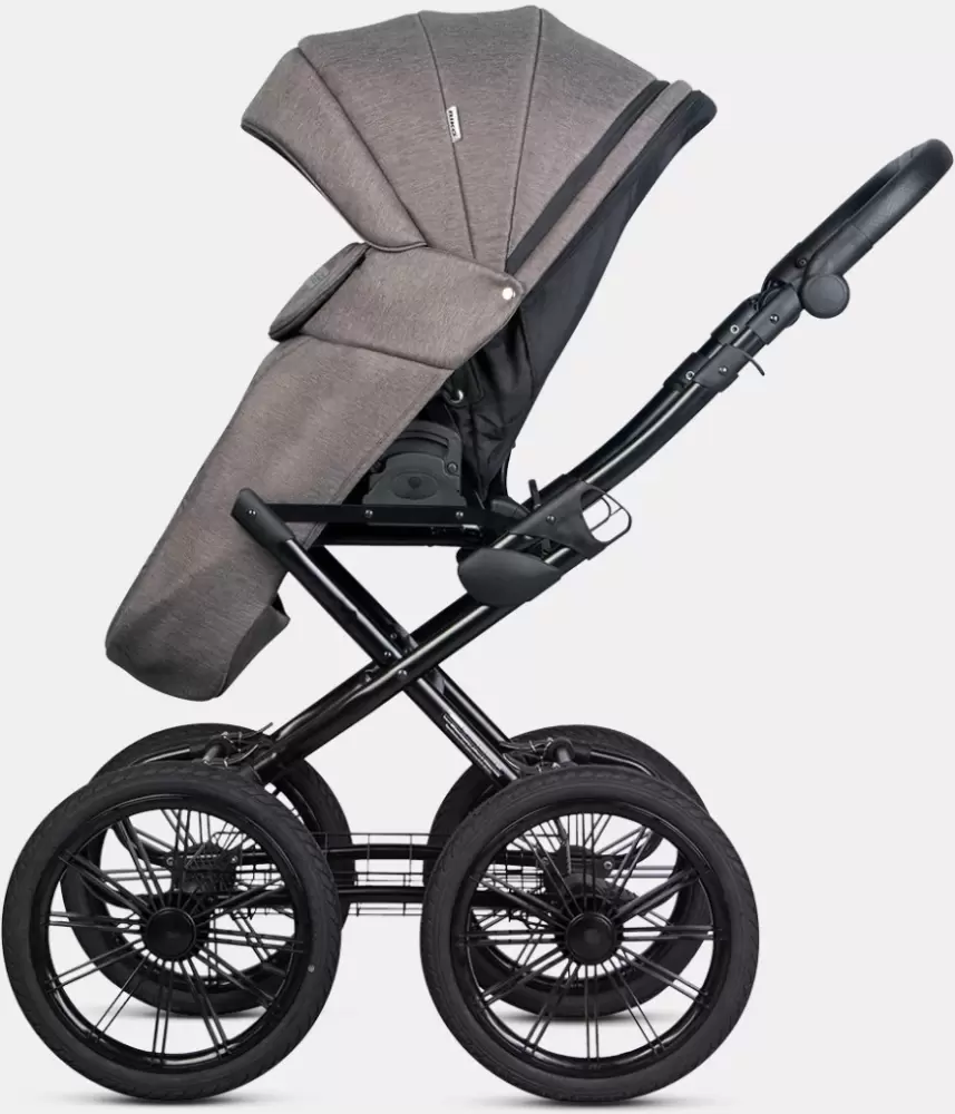 Детская универсальная коляска Riko Montana X Prestige 2 в 1 Basic 01 (коричневый) фото