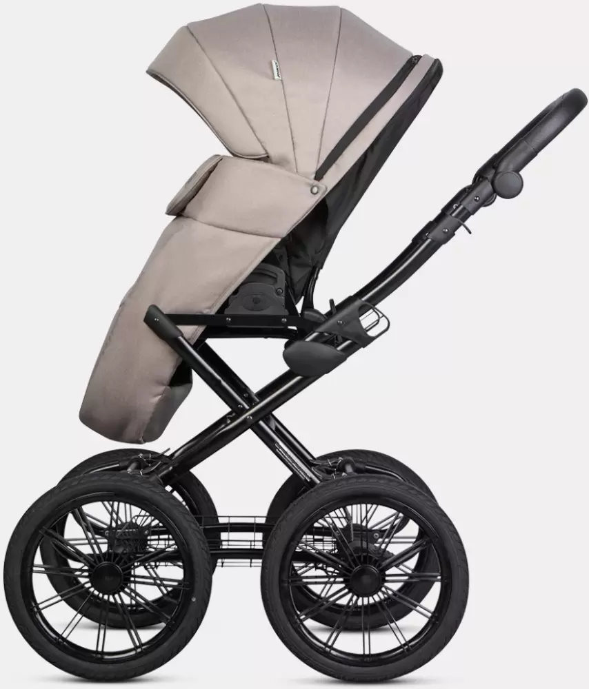 Детская универсальная коляска Riko Montana X Prestige 2 в 1 Basic 50 (бежевый) фото