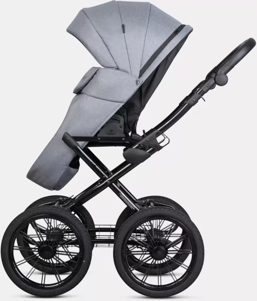 Детская универсальная коляска Riko Montana X Prestige 2 в 1 Basic 52 (серый) фото