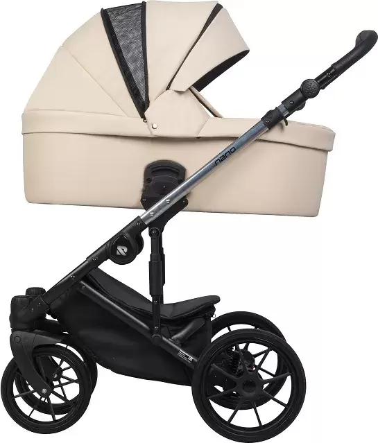 Детская универсальная коляска Riko Nano Thermo Ecco 2 в 1 (бежевый) фото