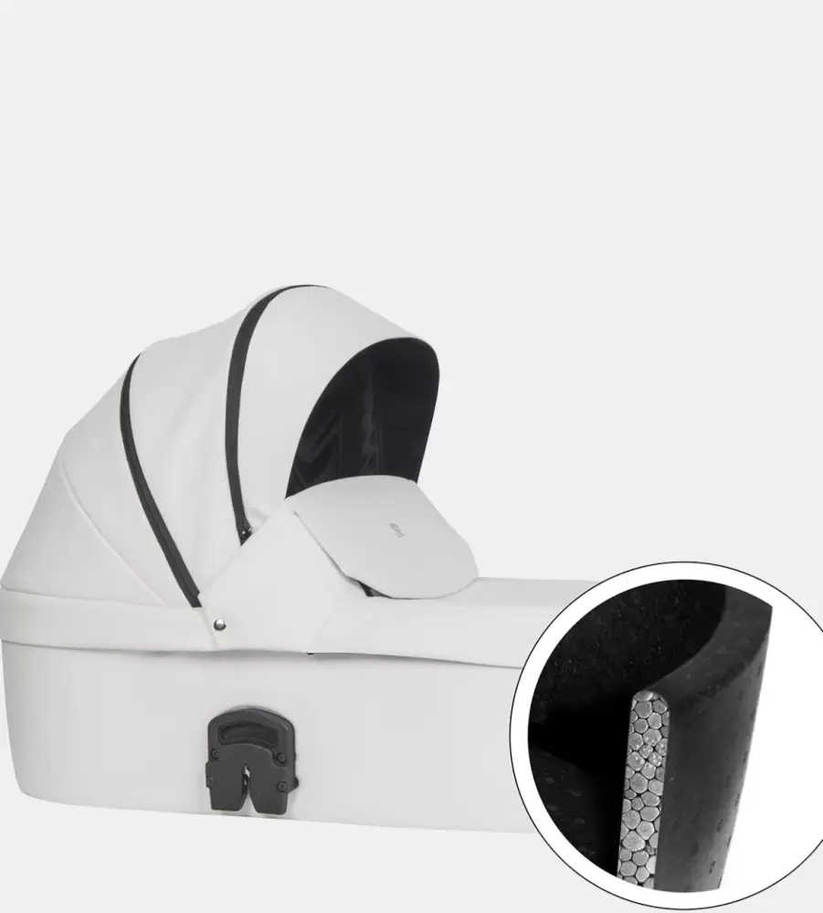 Детская универсальная коляска Riko Nano Thermo Ecco 2 в 1 (белый) фото