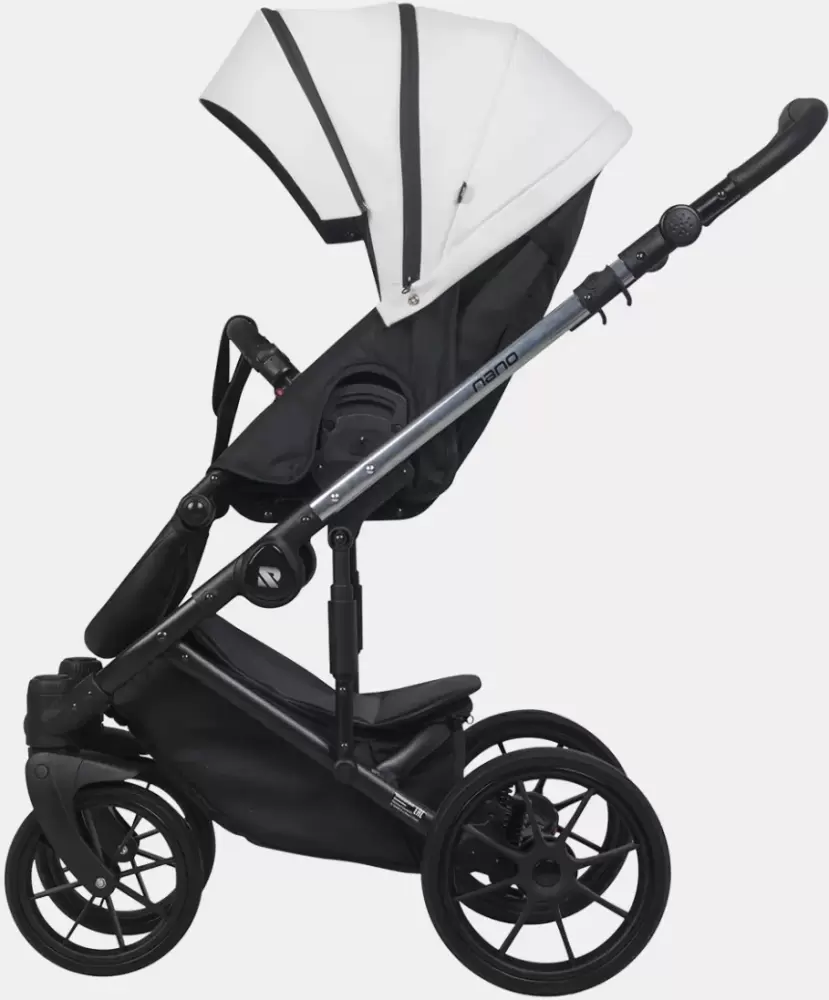 Детская универсальная коляска Riko Nano Thermo Ecco 2 в 1 (белый) фото