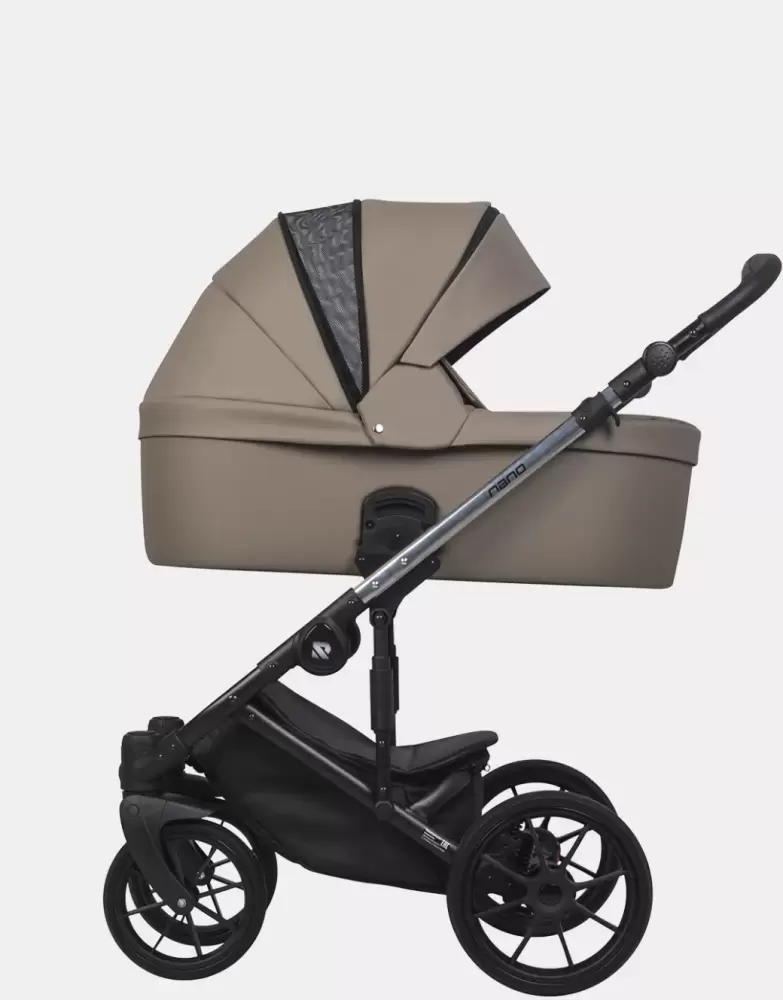 Детская универсальная коляска Riko Nano Thermo Ecco 2 в 1 (капучино) фото