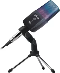 Проводной микрофон Ritmix RDM-170 (черный) фото