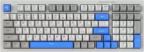 Клавиатура Ritmix RKB-598BL (серый/белый) фото