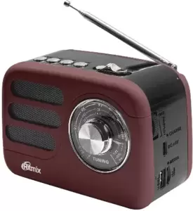 Радиоприемник Ritmix RPR-033 (шоколадный)