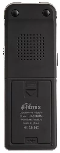 Цифровой диктофон Ritmix RR-980 4Gb фото 2