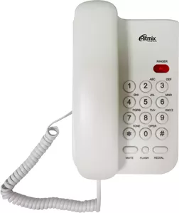 Проводной телефон Ritmix RT-311 (белый) фото
