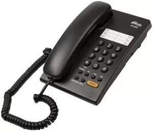 Проводной телефон Ritmix RT-330 (черный) фото