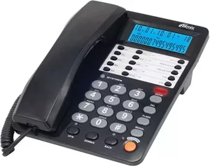 Проводной телефон Ritmix RT-495 (черный) фото