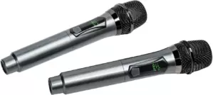 Радиомикрофон Ritmix RWM-332 (серебристый) фото