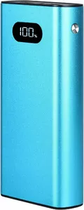 Портативное зарядное устройство TFN Blaze LCD PD 20000mAh (голубой) фото